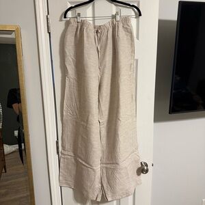 EUC Aritzia Linen Lodge Pants